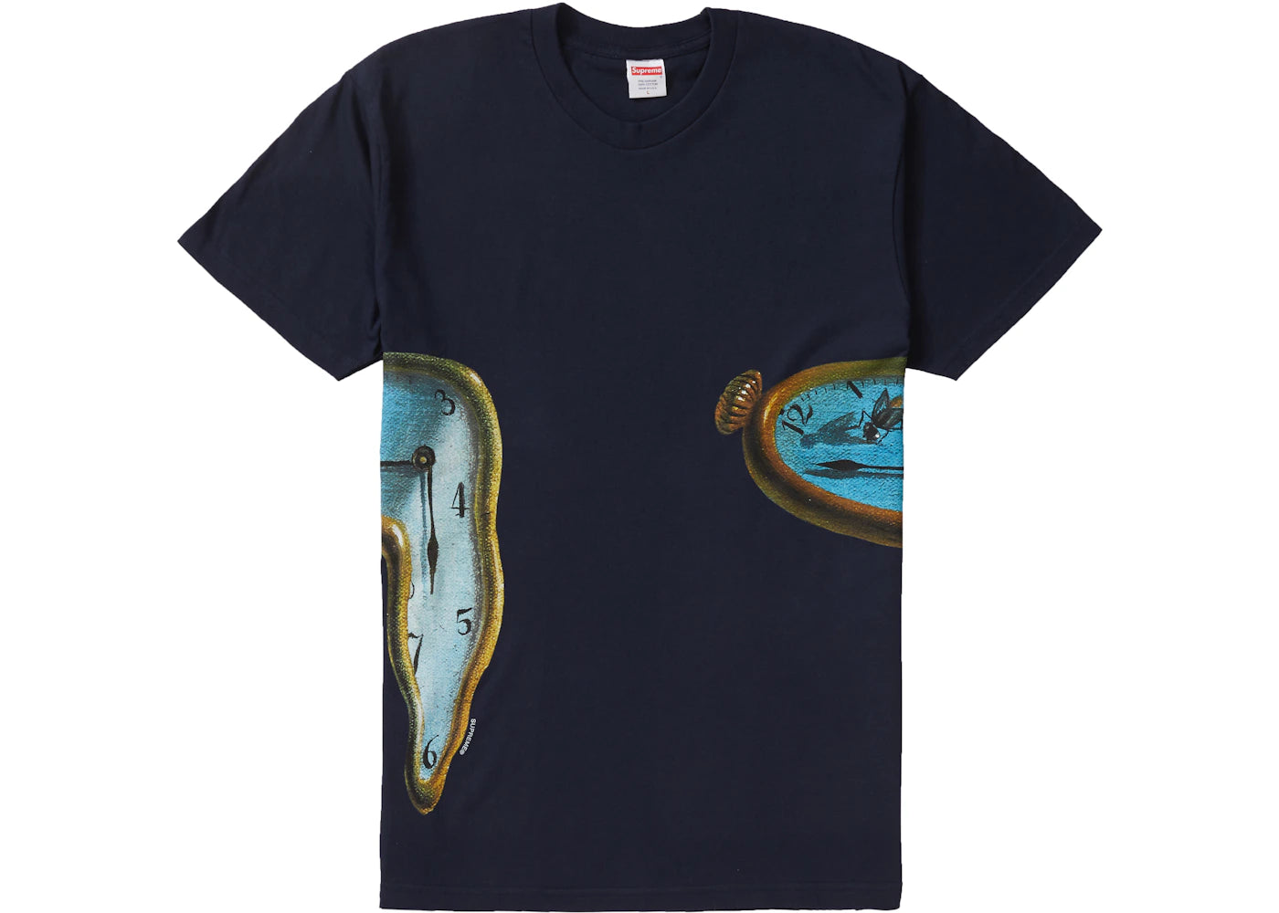 Supreme The Persistence Of Memory Tee Navy