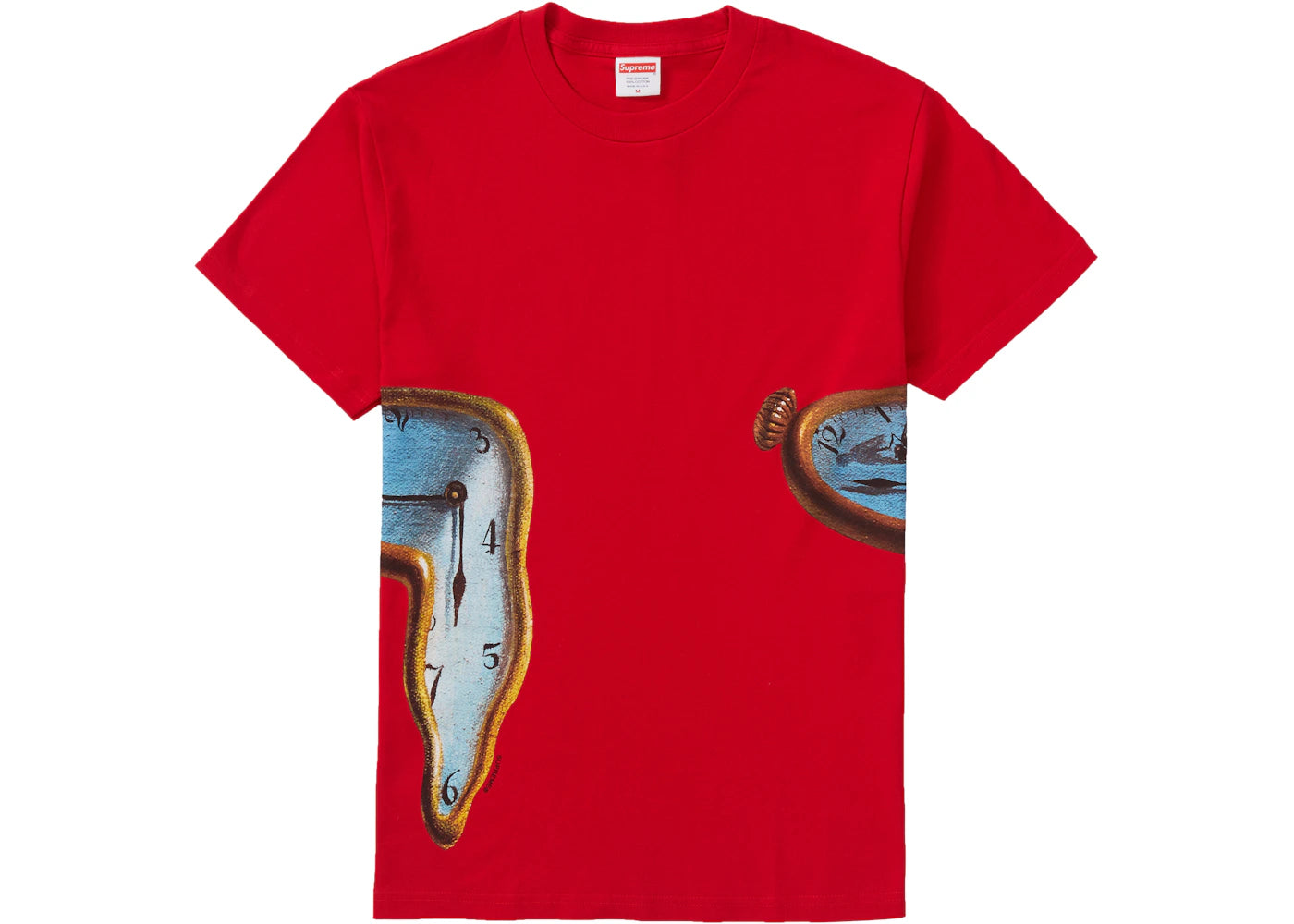 Supreme The Persistence Of Memory Tee Red