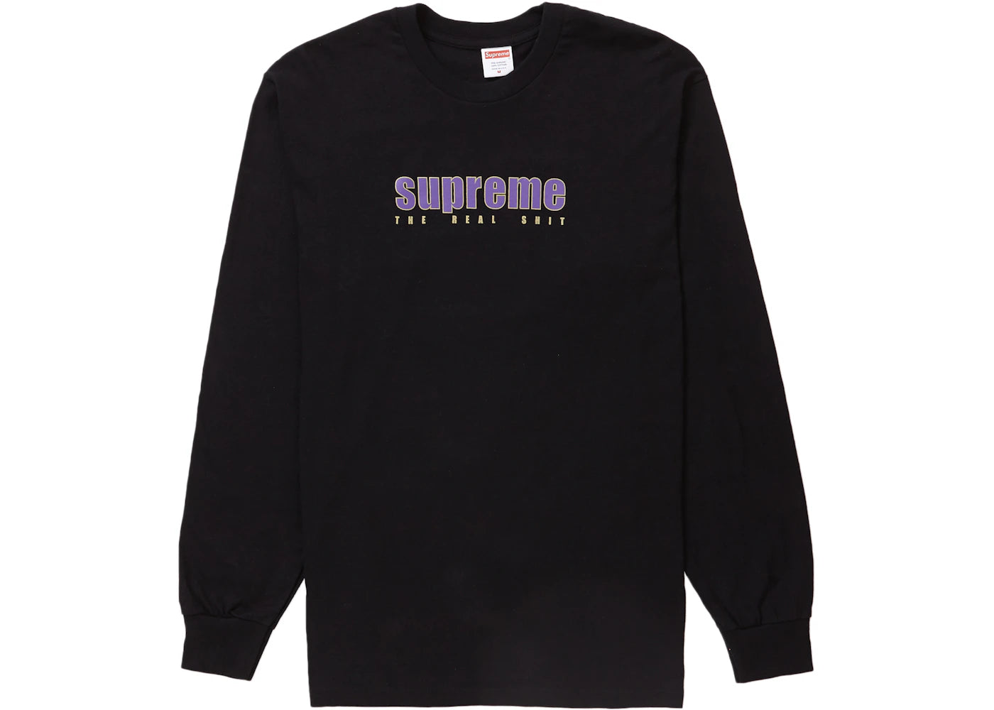 Supreme The Real Shit L/S Tee Black