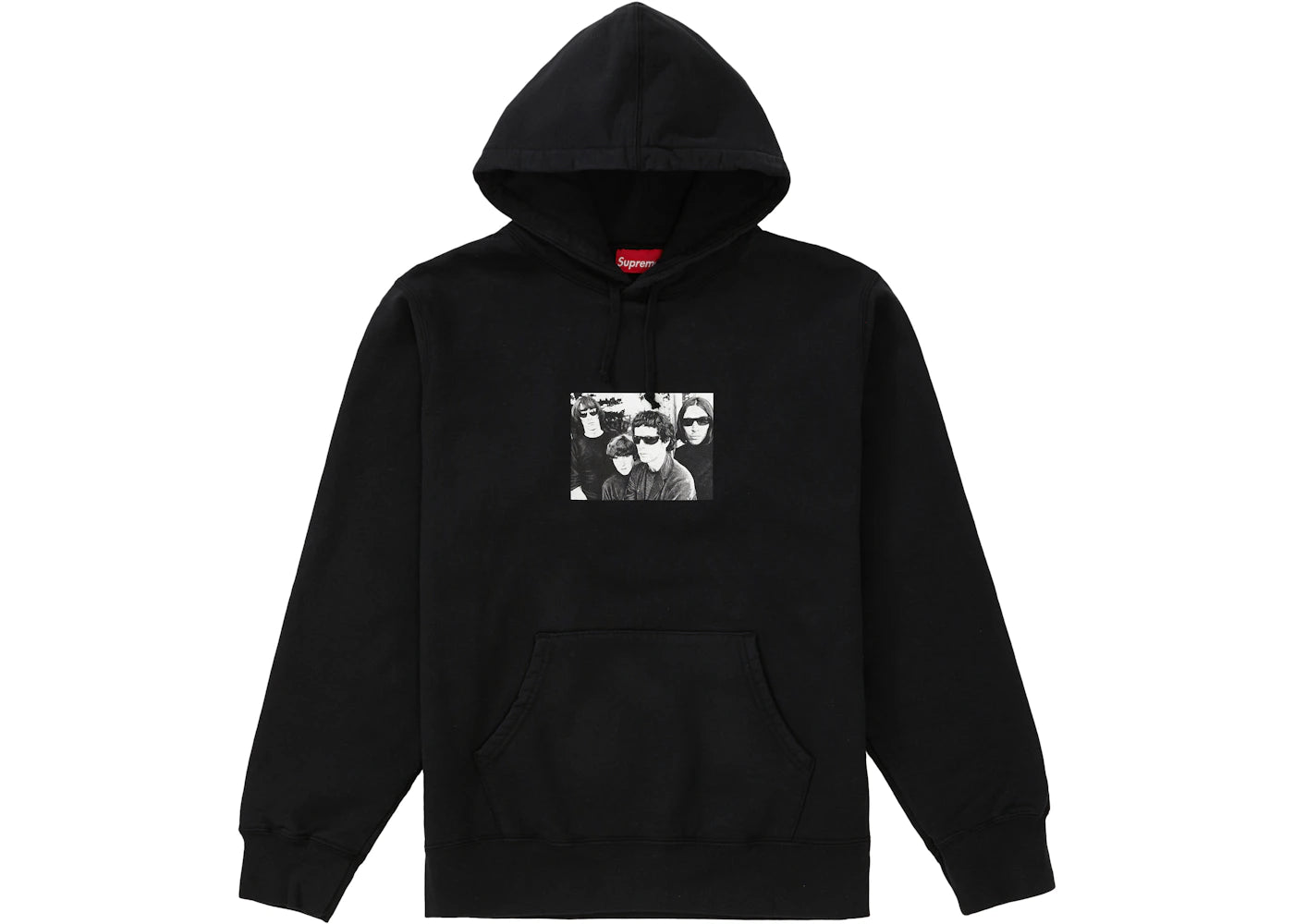 Supreme The Velvet Underground Hooded Sweatshirt Black