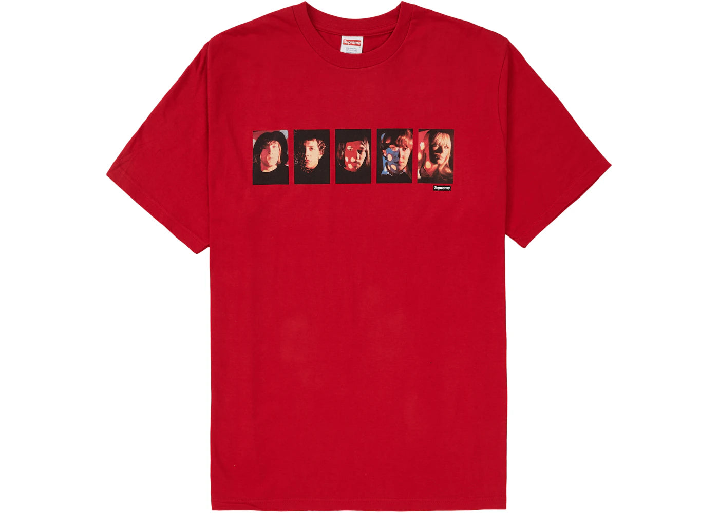 Supreme The Velvet Underground & Nico Tee Red