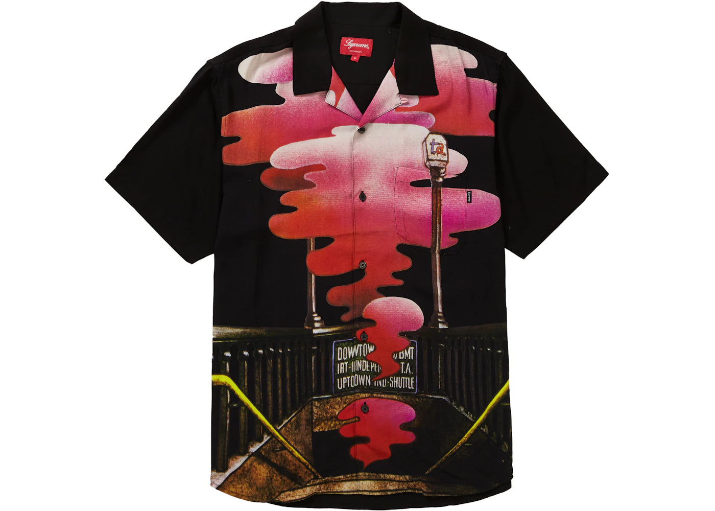 Supreme The Velvet Underground Rayon S/S Shirt Black