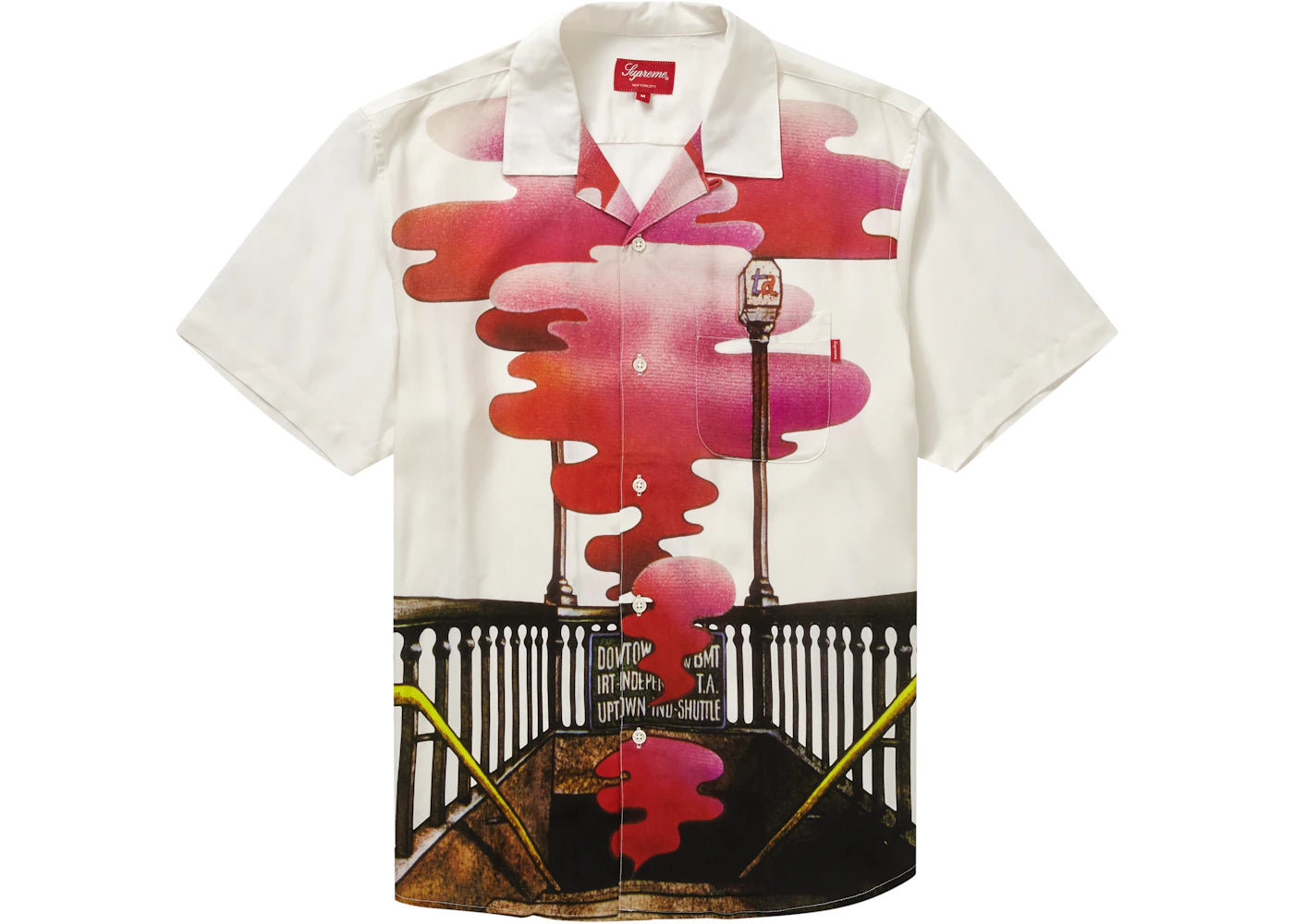 Supreme The Velvet Underground Rayon S/S Shirt White
