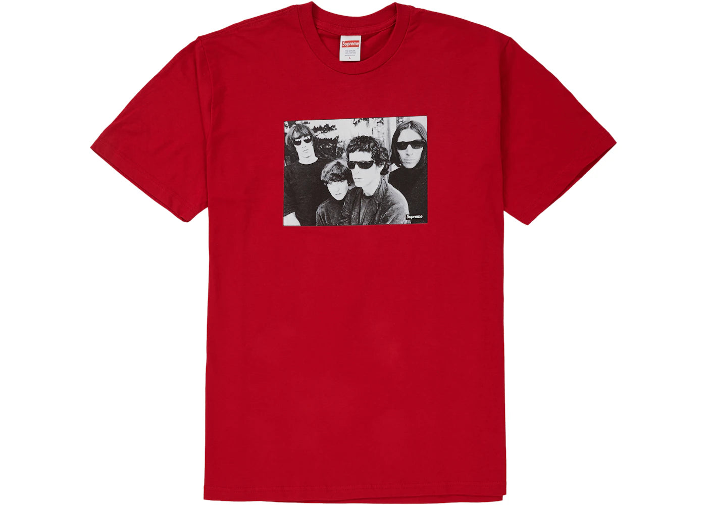 Supreme The Velvet Underground Tee Red