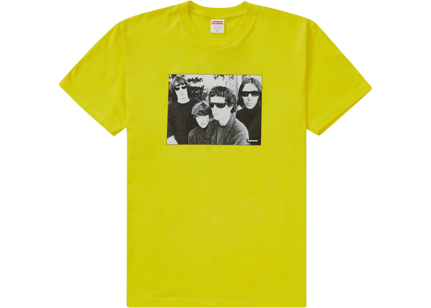 Supreme The Velvet Underground Tee Yellow