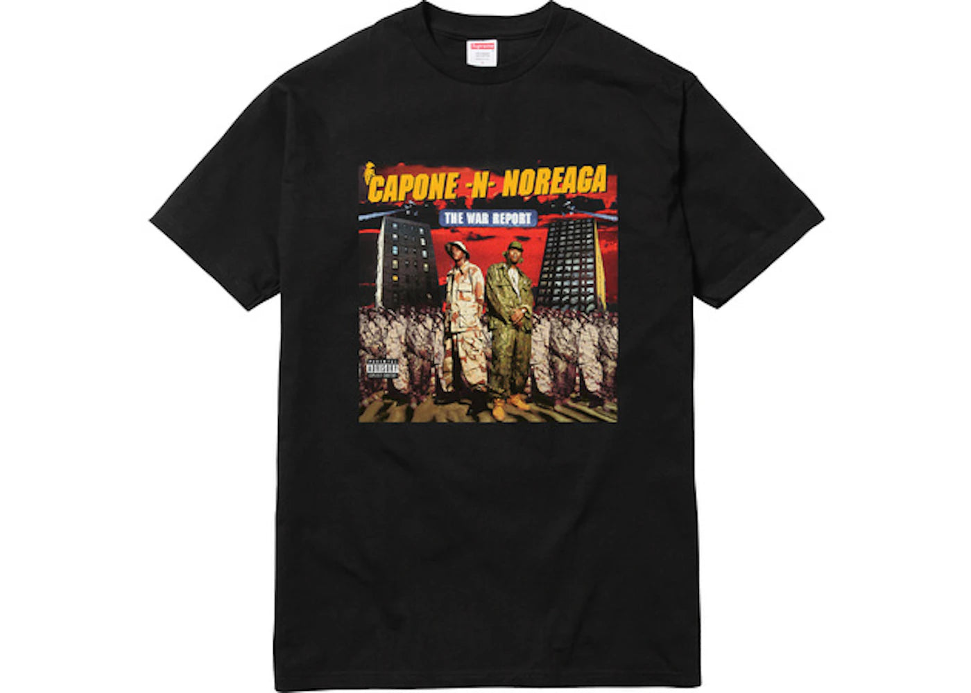 Supreme The War Report Tee Black