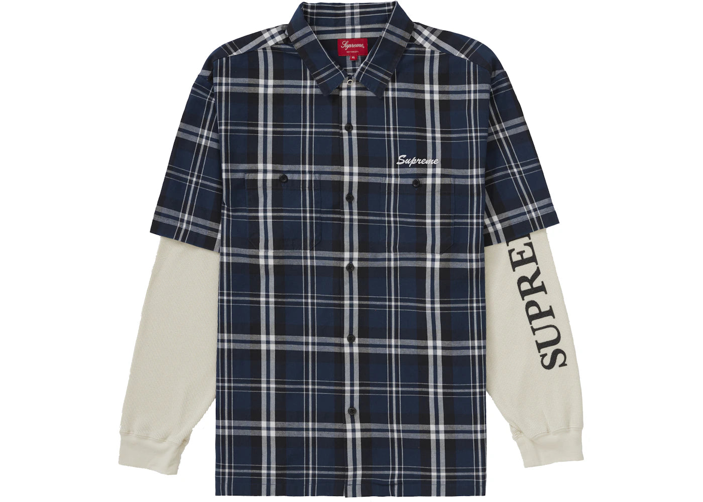 Supreme Thermal Work Shirt Plaid