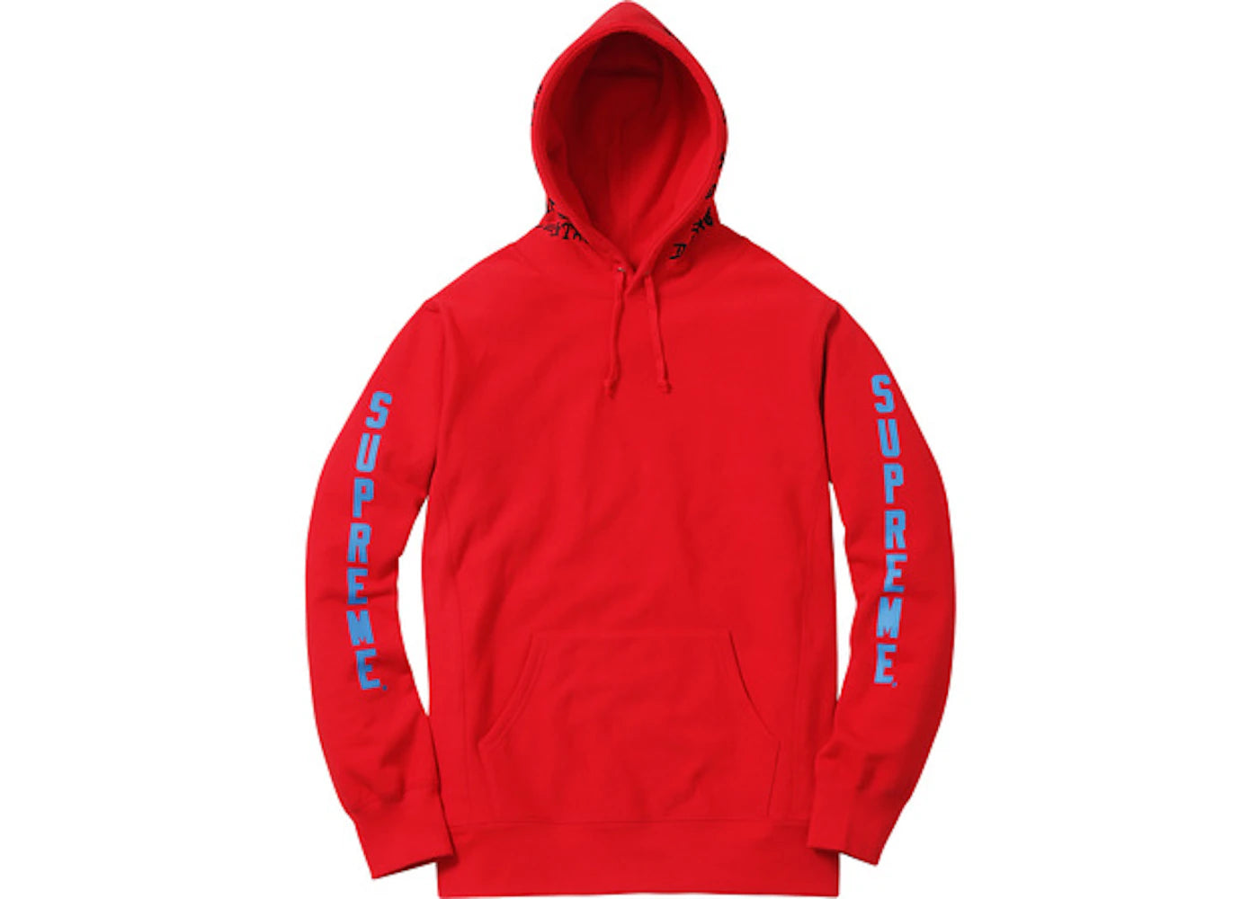 Supreme Thrasher Boyfriend Hooded Sweatshirt Red