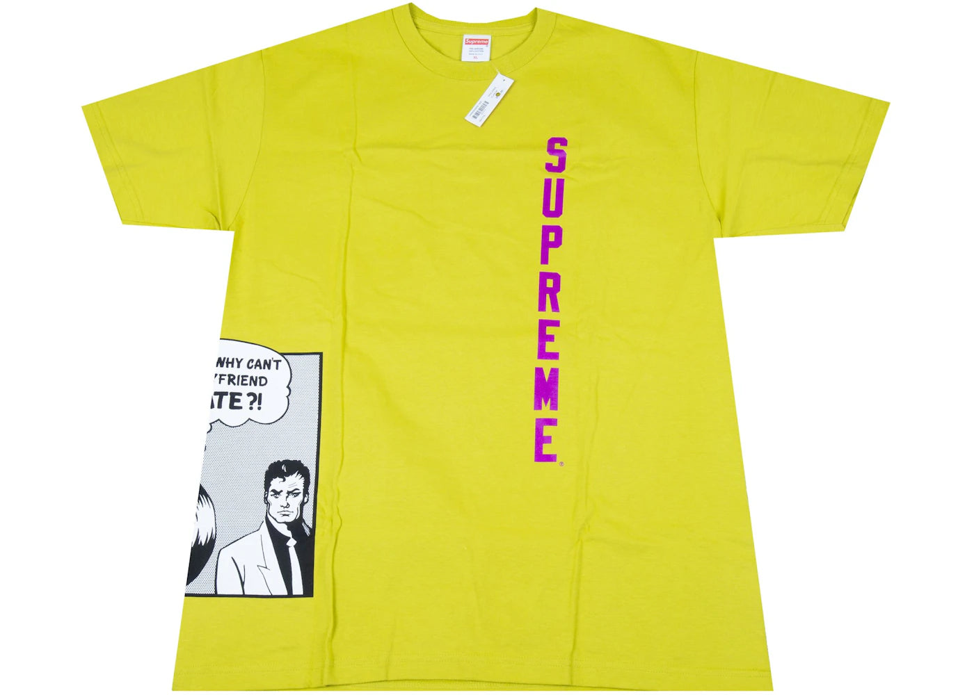 Supreme Thrasher Boyfriend Tee Pea Green