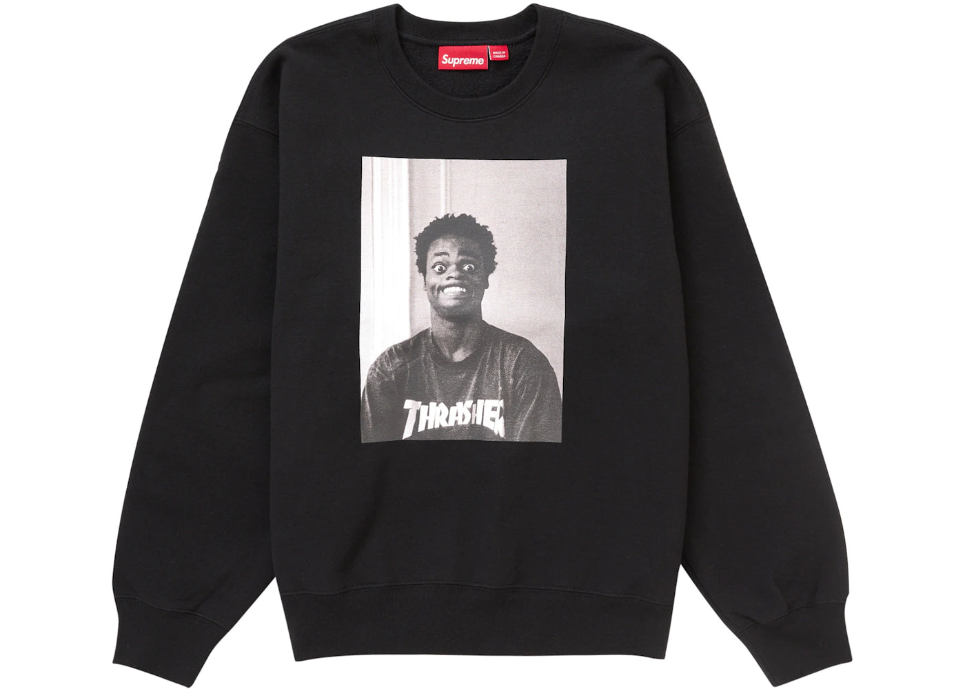 Supreme Thrasher Crewneck Black