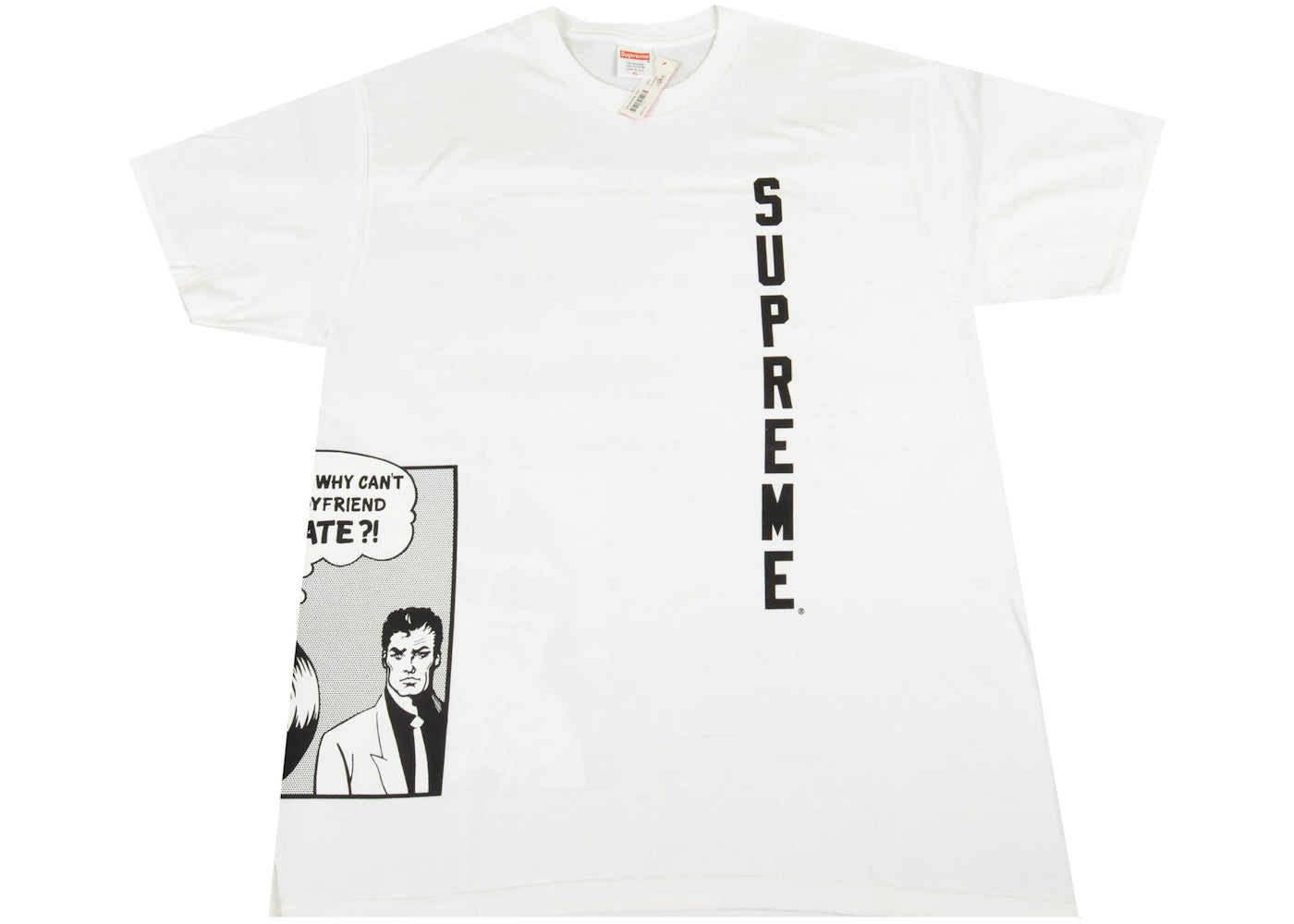 Supreme Thrasher Boyfriend Tee White