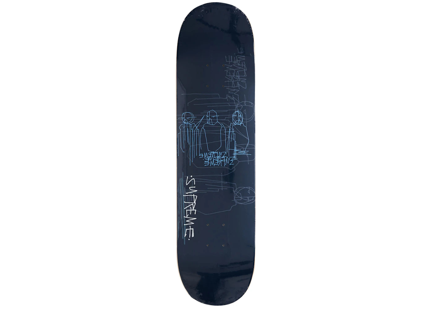 Supreme Three Kings Skateboard Deck Blue