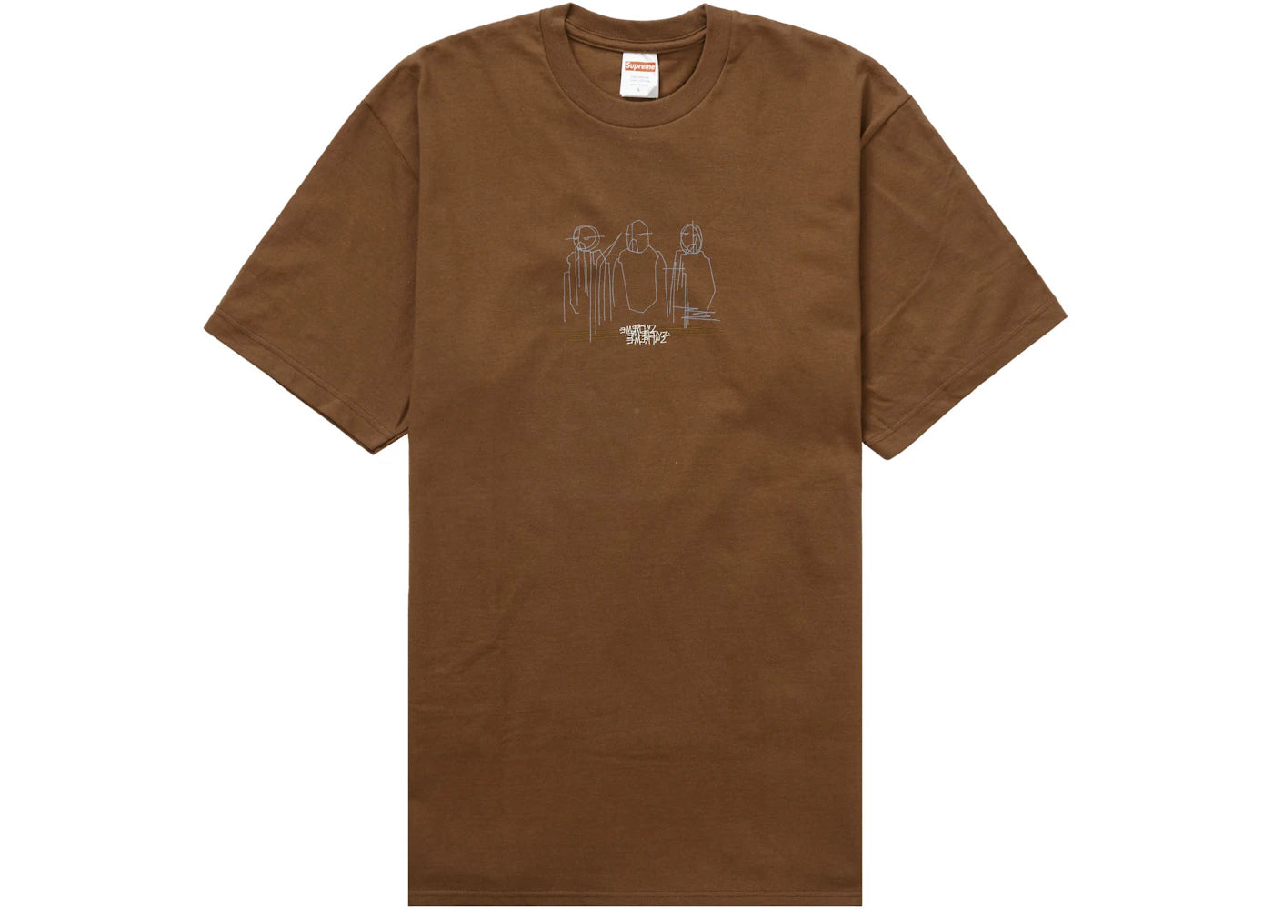 Supreme Three Kings Tee Brown