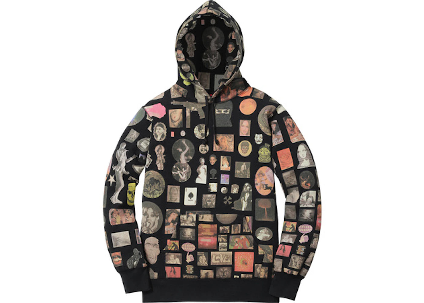 Supreme Thrills Hooded Sweatshirt Black