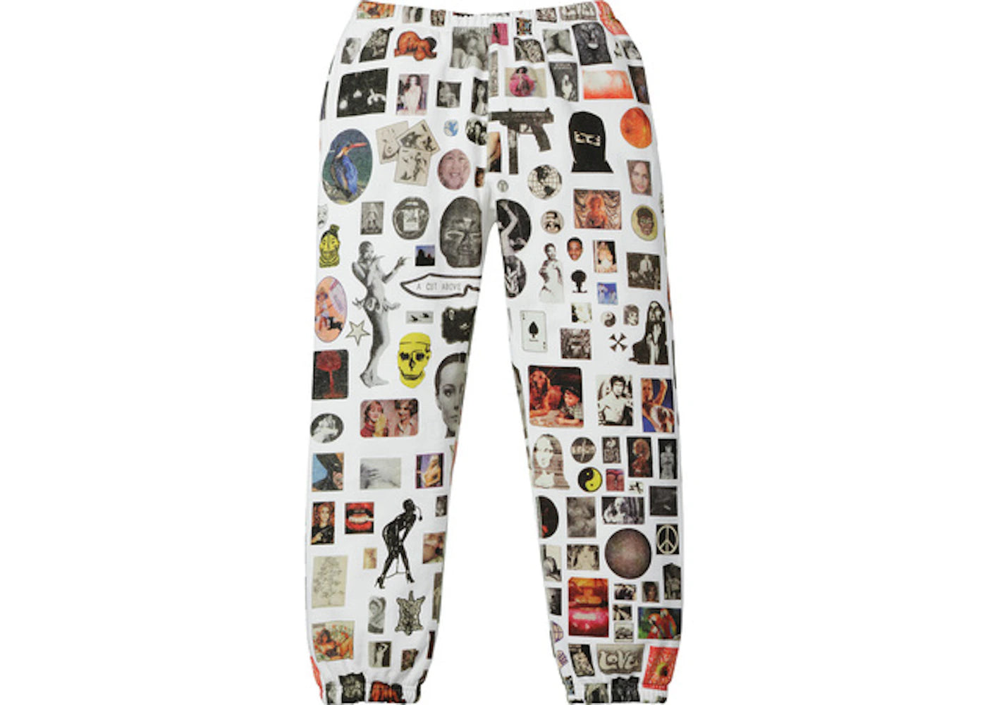 Supreme Thrills Sweatpants White