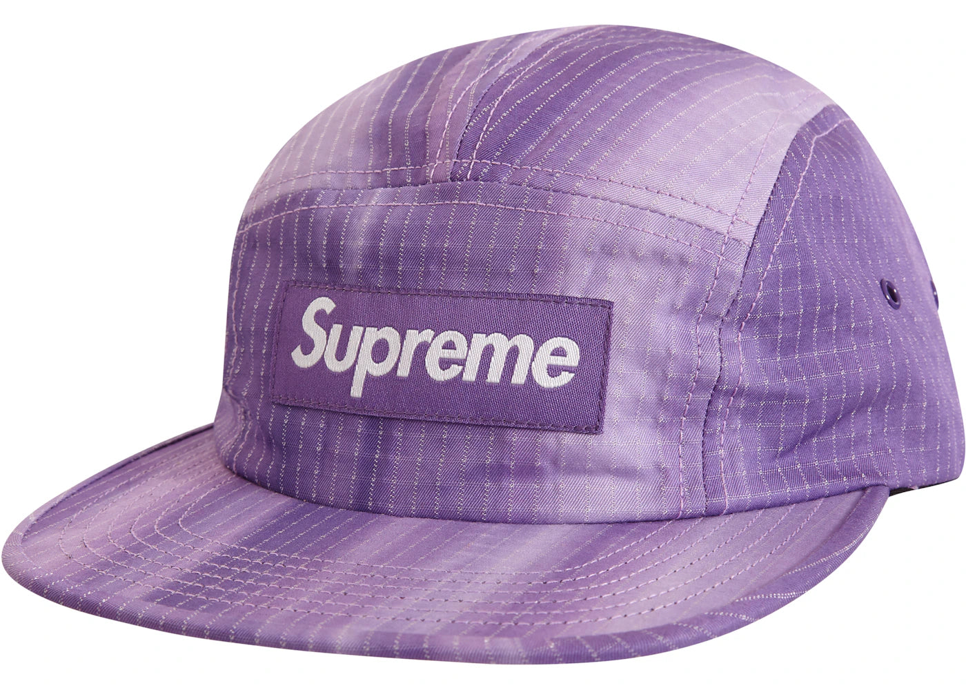 Supreme Tie Dye Ripstop Camp Cap Light-Purple