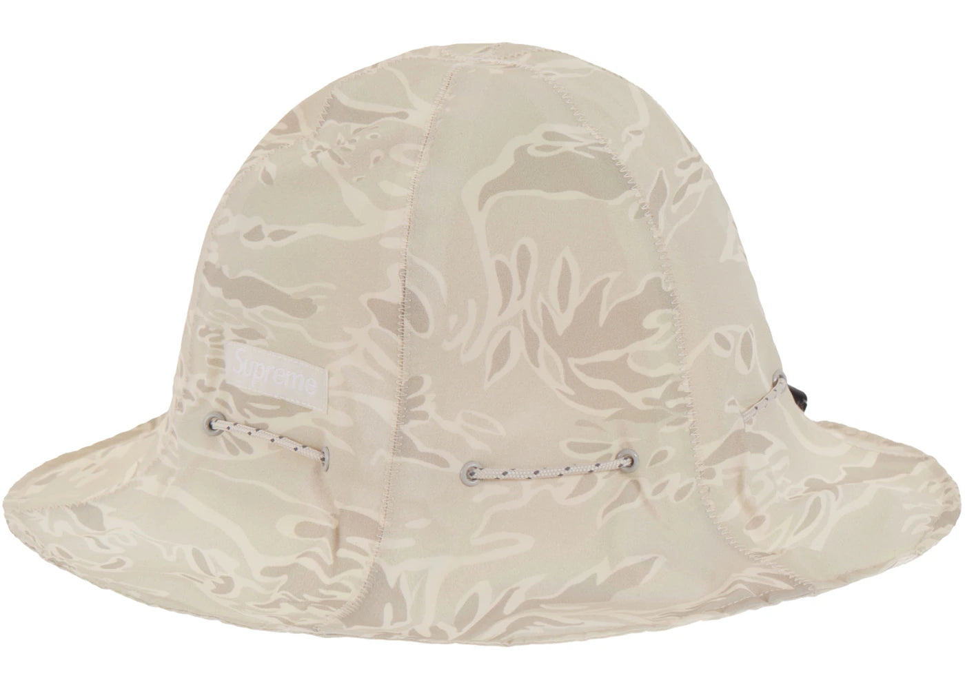 Supreme Tiger Camo Reflective Tulip Hat White