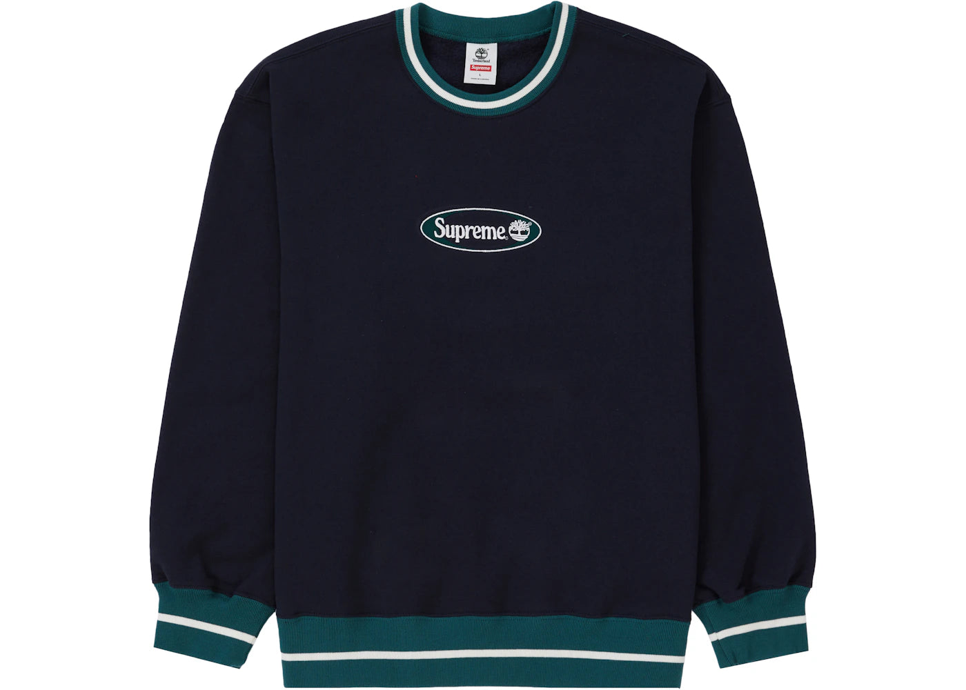Supreme Timberland Crewneck Navy