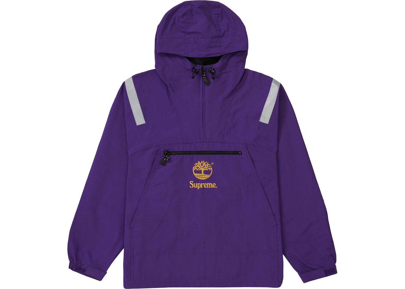 Supreme Timberland Reflective Taping Anorak Purple