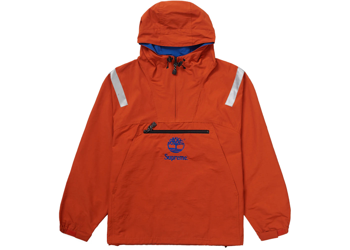 Supreme Timberland Reflective Taping Anorak Rust