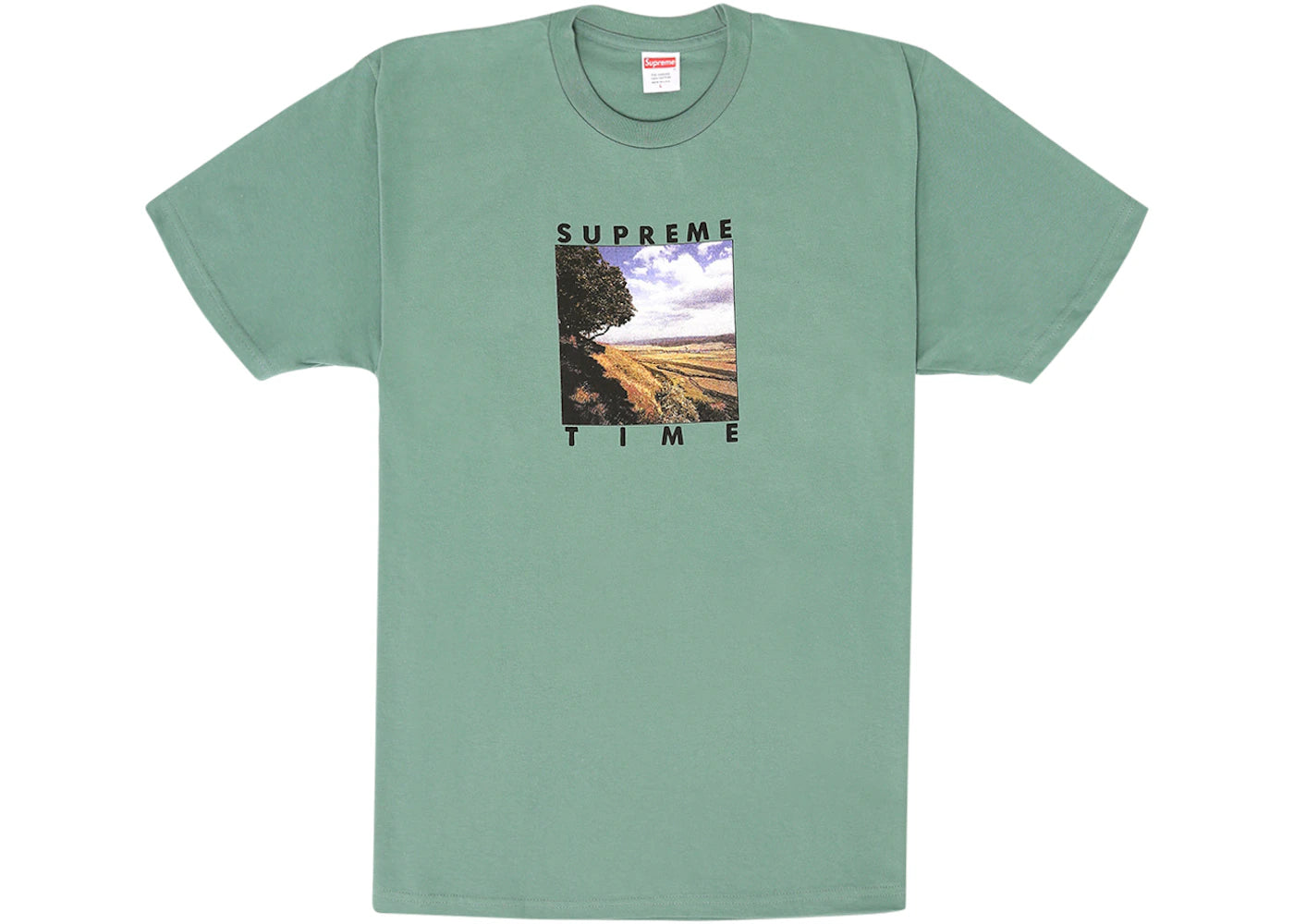 Supreme Supreme Time Tee Dusty Teal