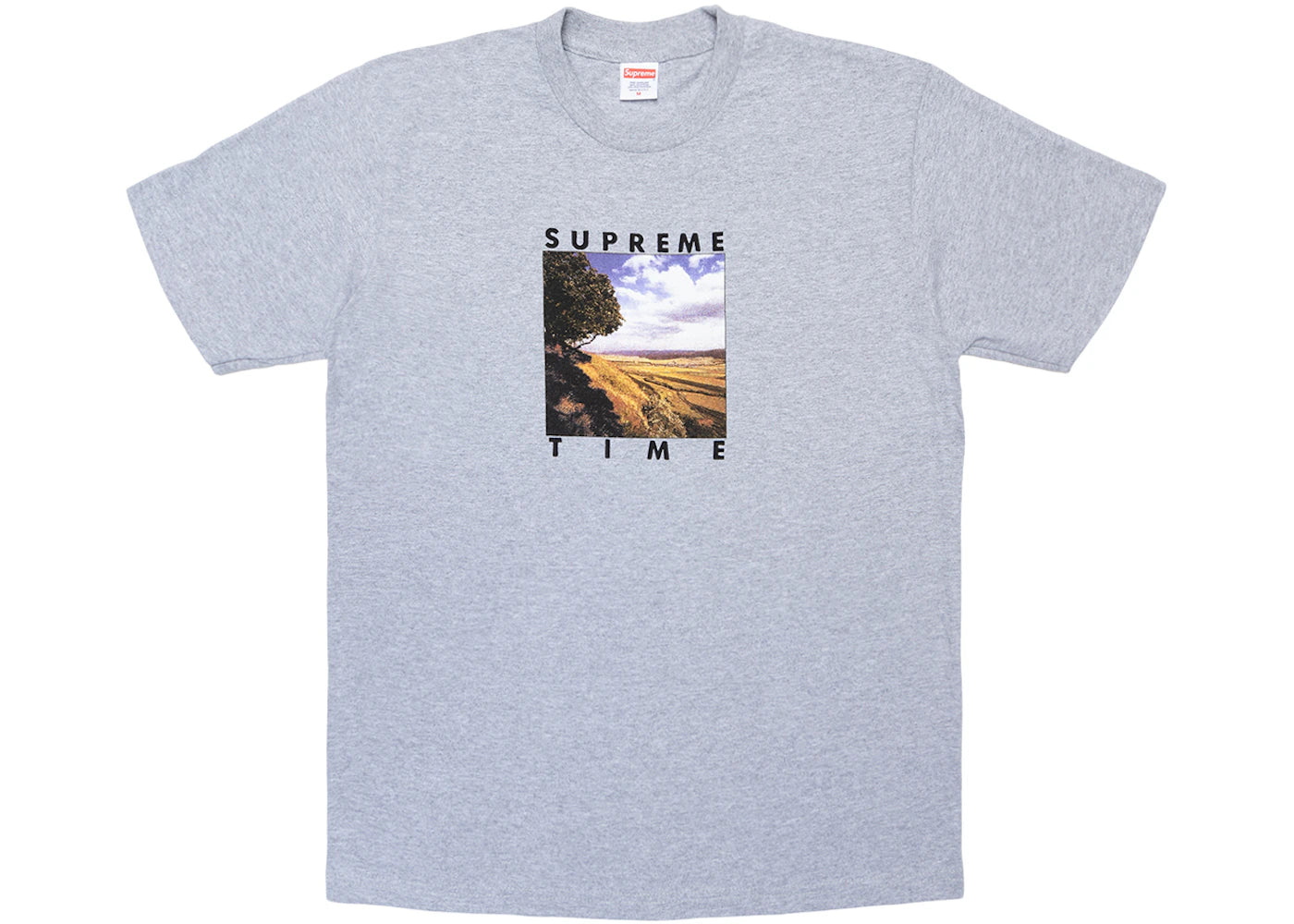 Supreme Supreme Time Tee Heather Grey