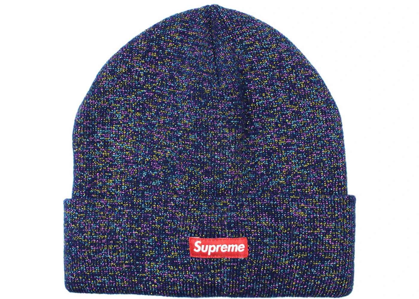 Supreme Tinsel Beanie Navy