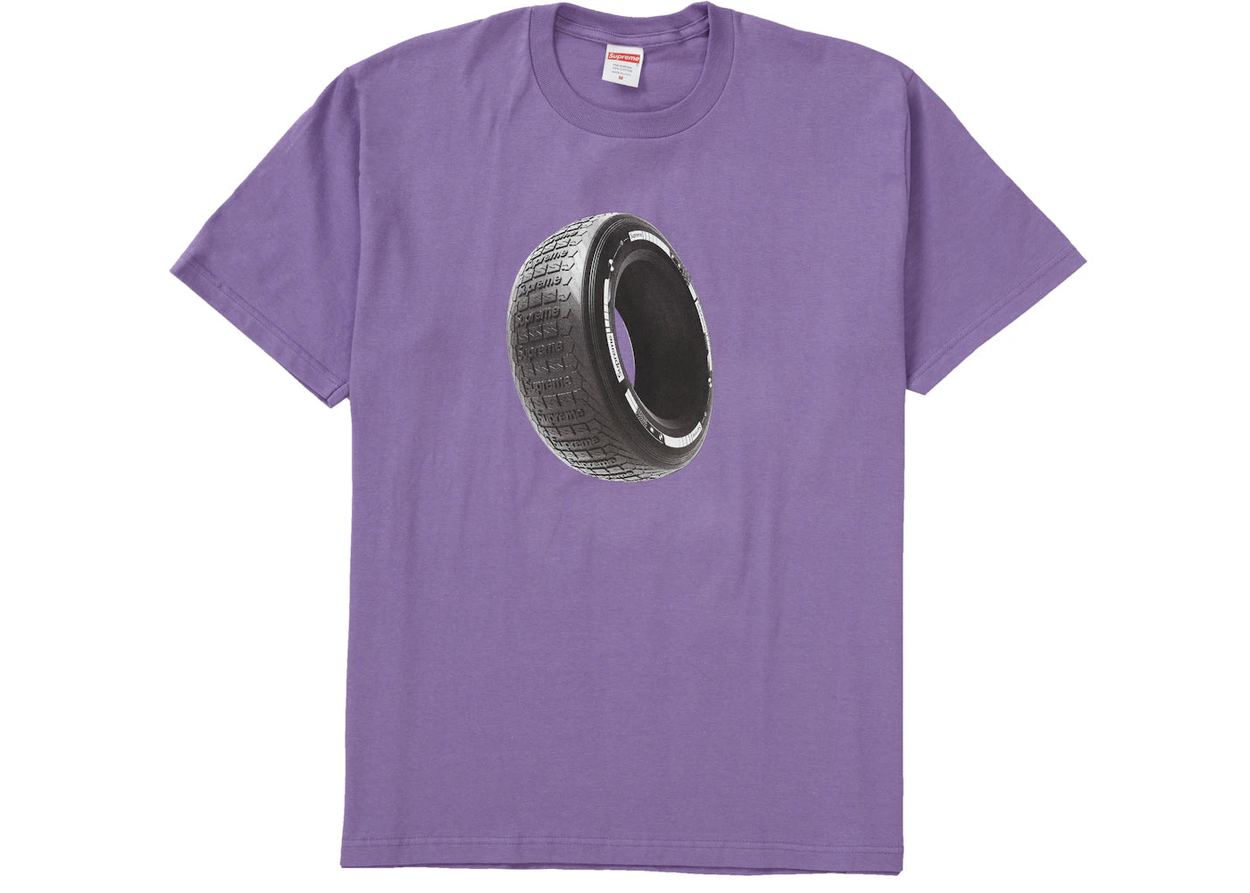Supreme Tire Tee Purple