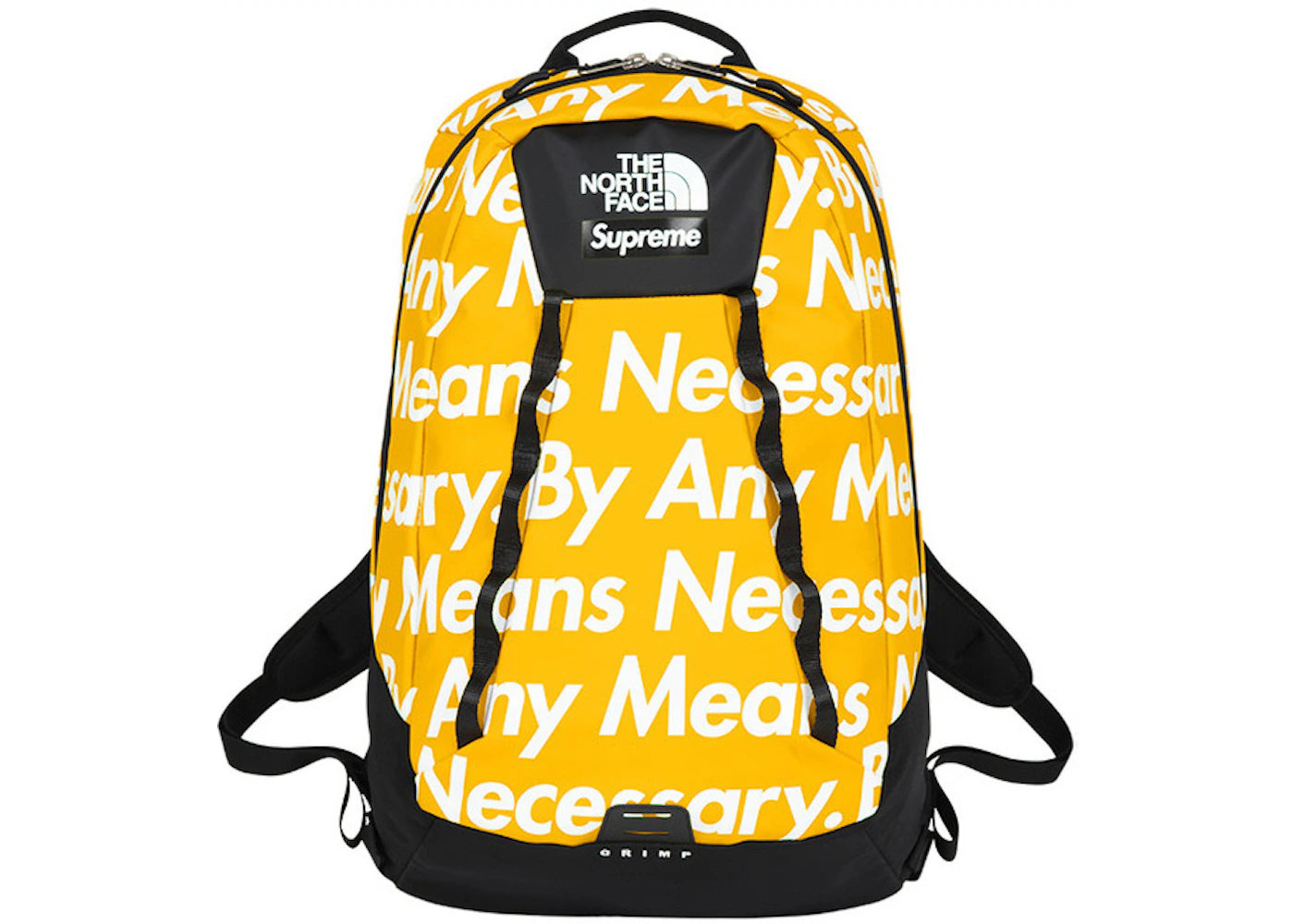 Supreme The North Face Base Camp Crimp Backpack Yellow