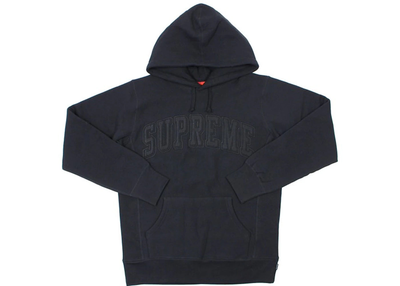 Supreme Tonal Arc Hooded Sweatshirt Black