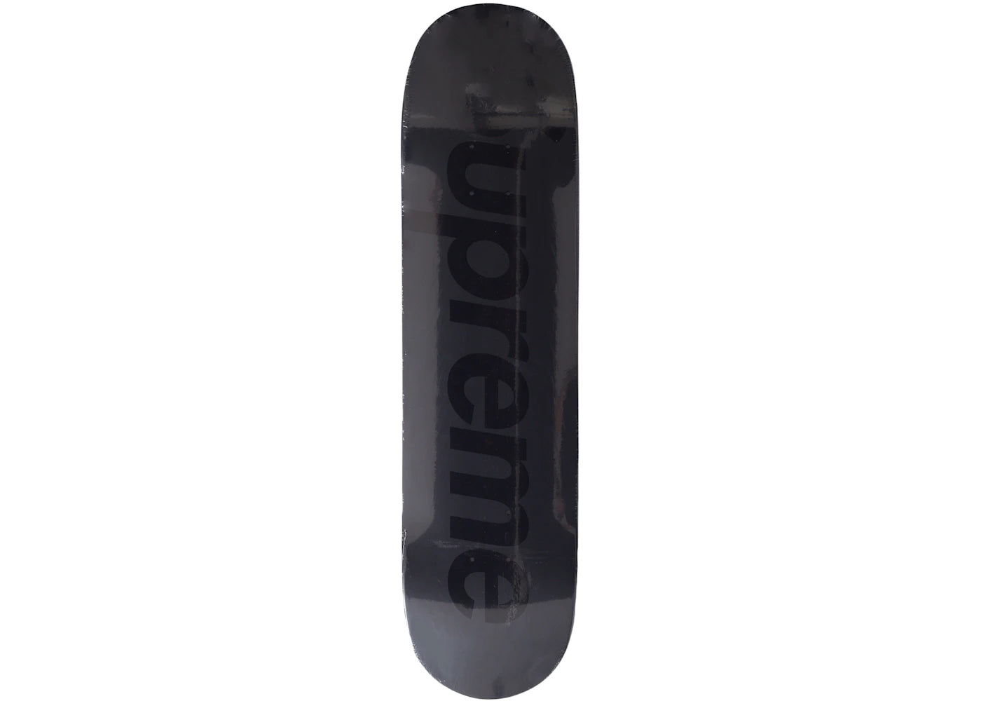 Supreme Tonal Box Logo Skateboard Deck Black