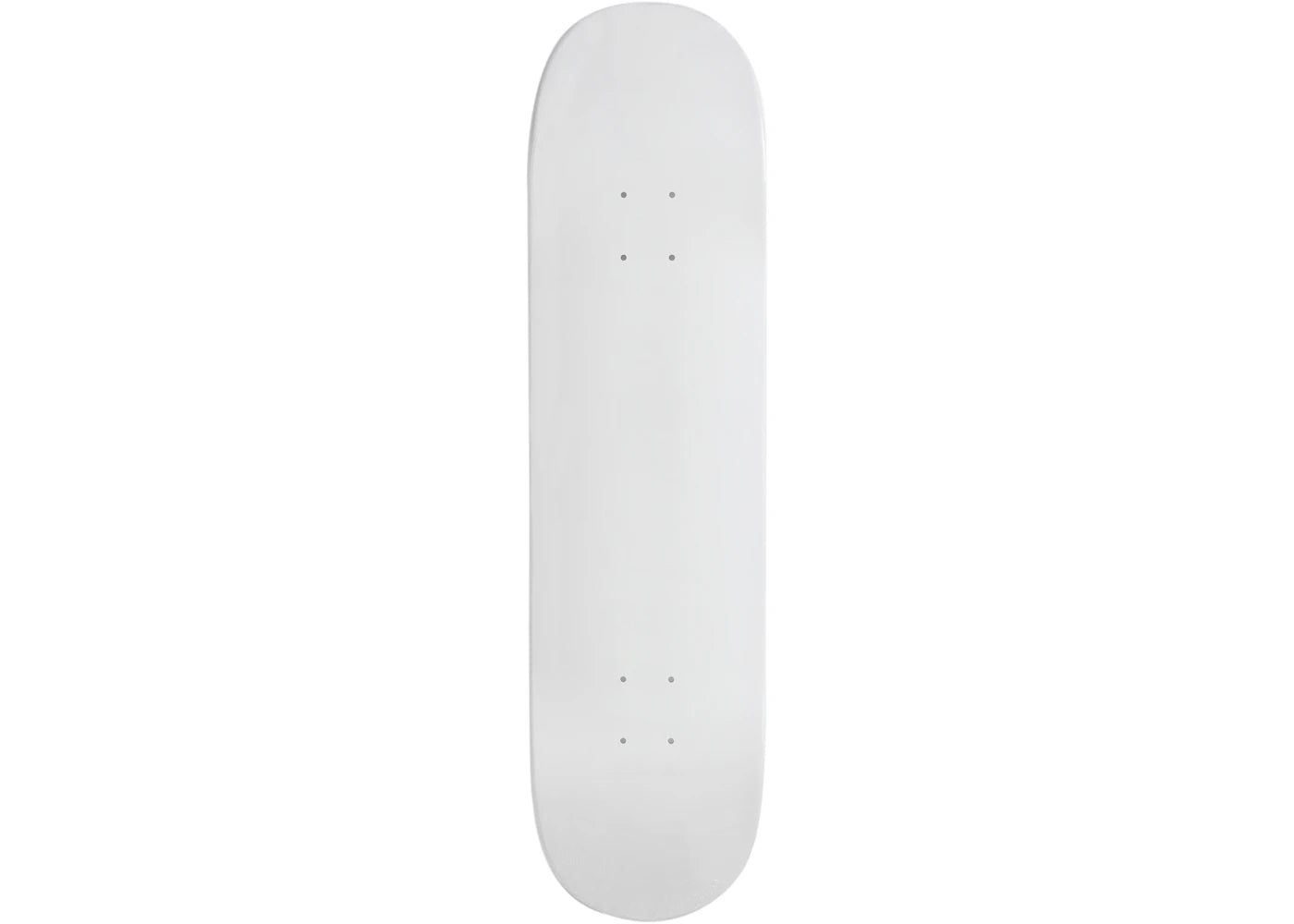 Supreme Tonal Box Logo Skateboard Deck White