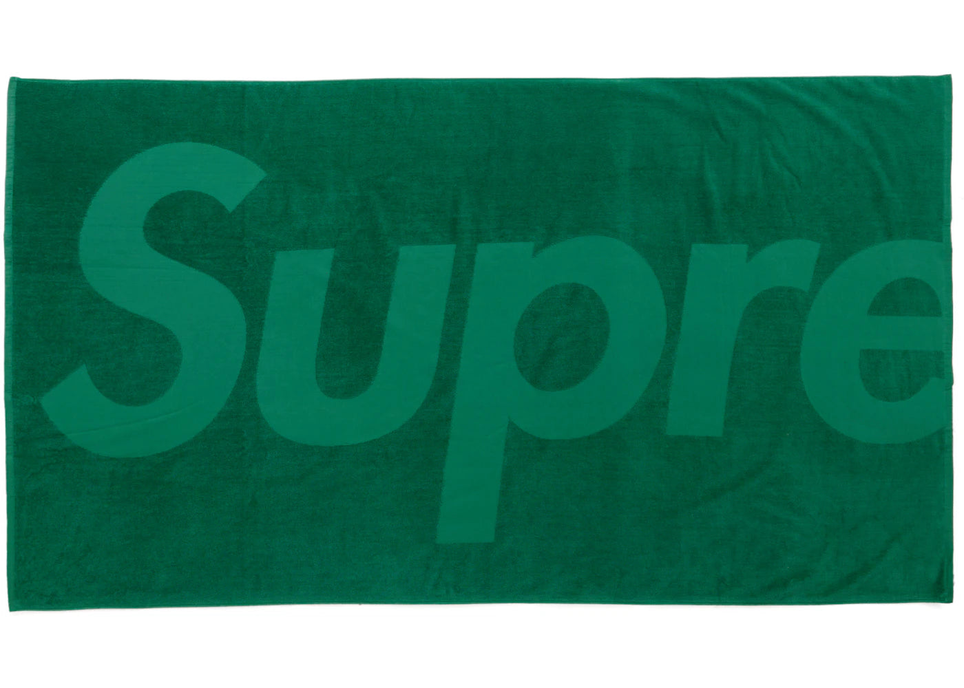 Supreme Tonal Logo Towel Green