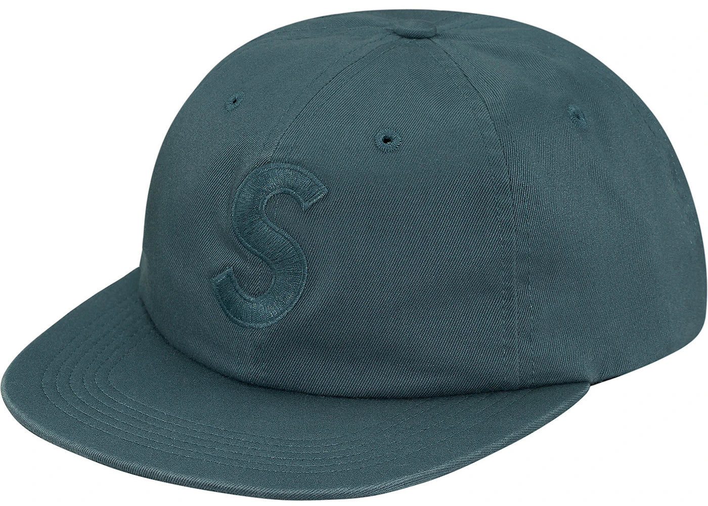 Supreme Tonal S Logo 6-Panel Slate