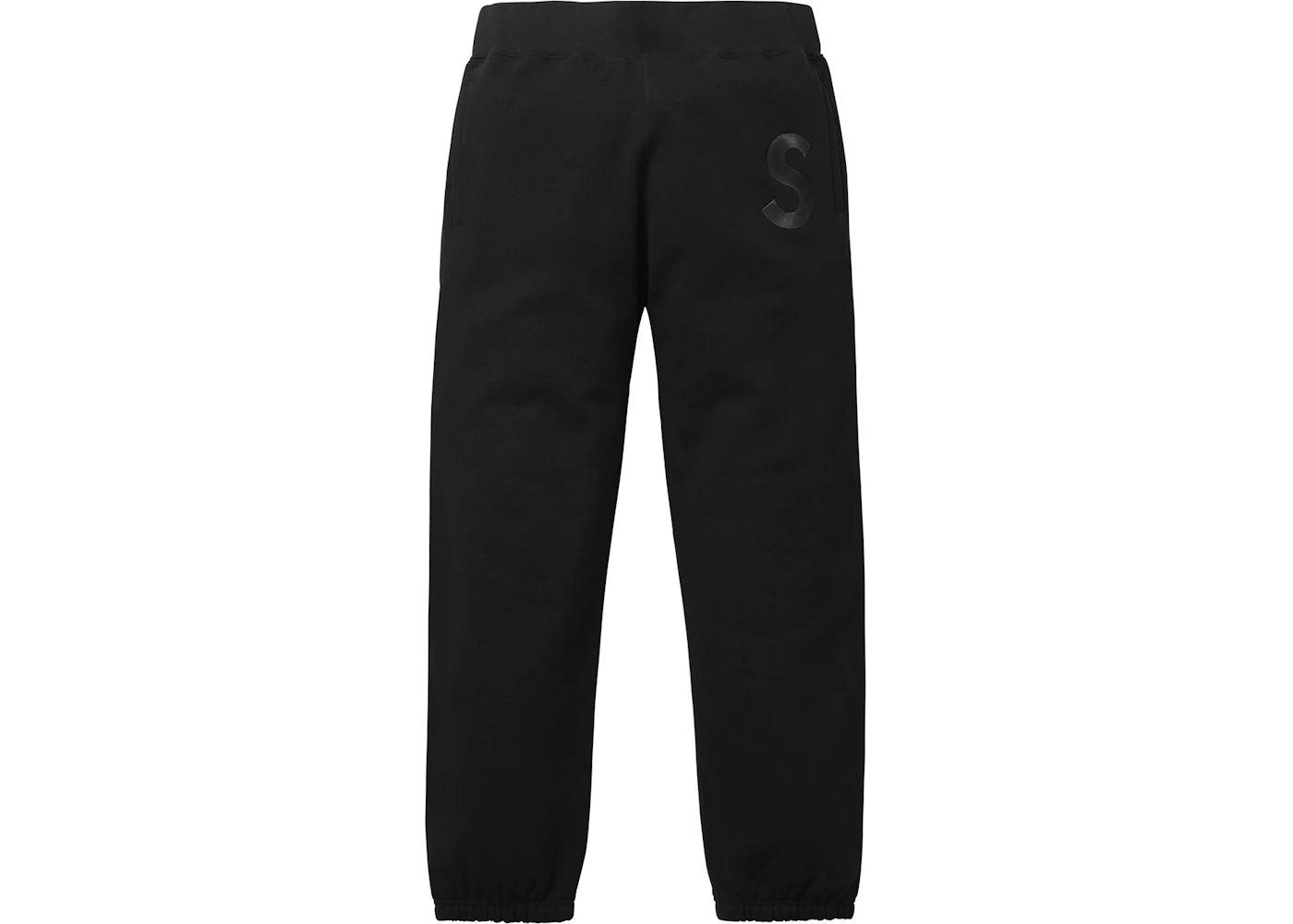 Supreme Tonal S Logo Sweatpant Black