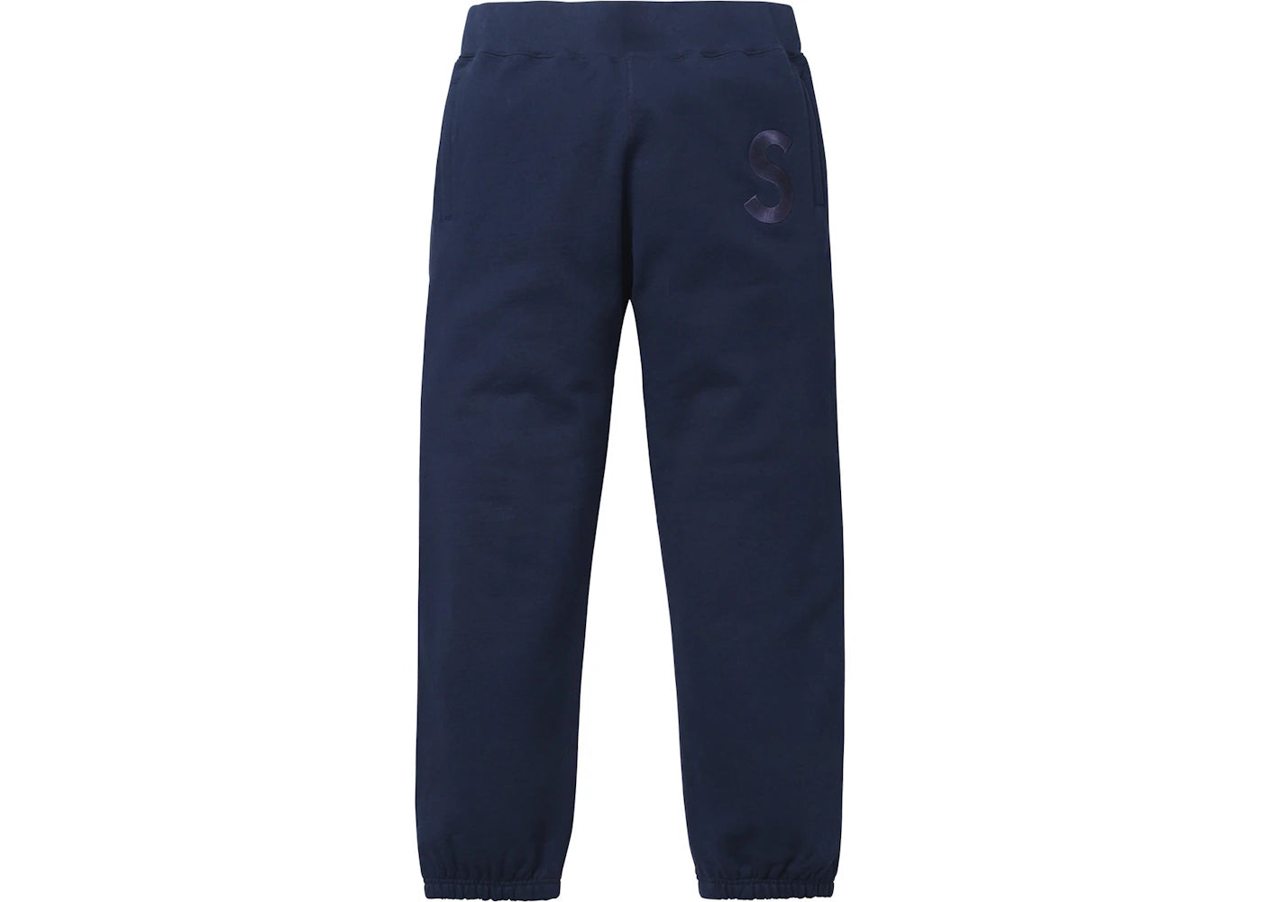 Supreme Tonal S Logo Sweatpant Navy