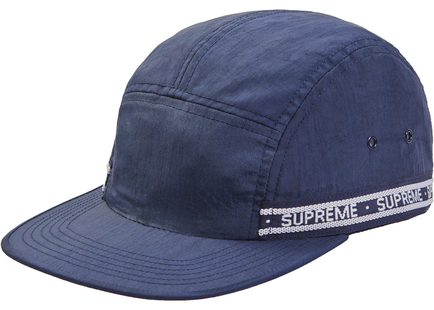 Supreme Tonal Tape Camp Cap Navy