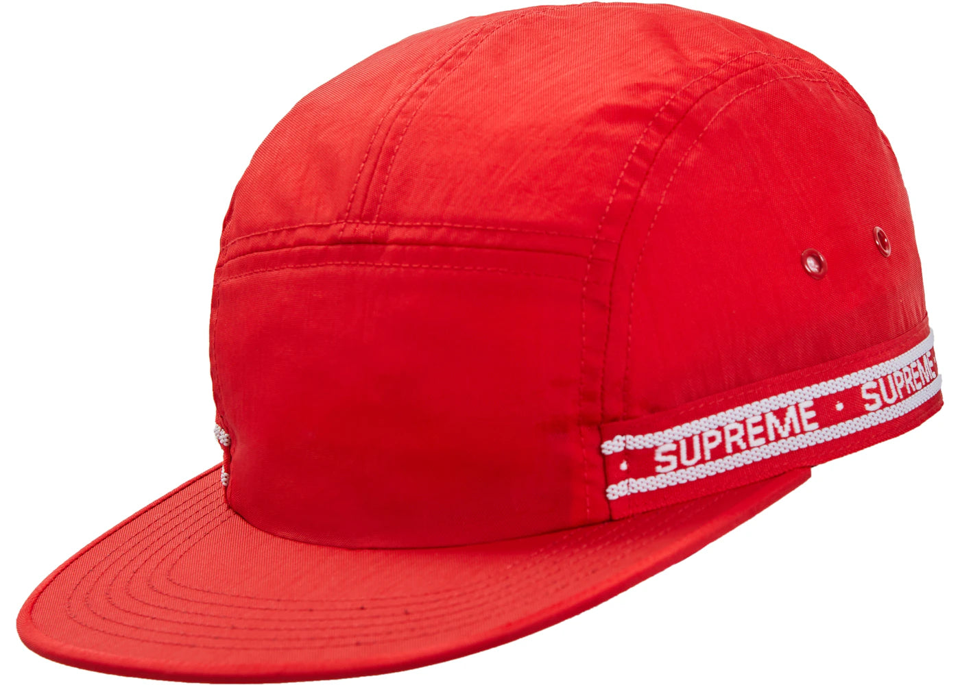 Supreme Tonal Tape Camp Cap Red