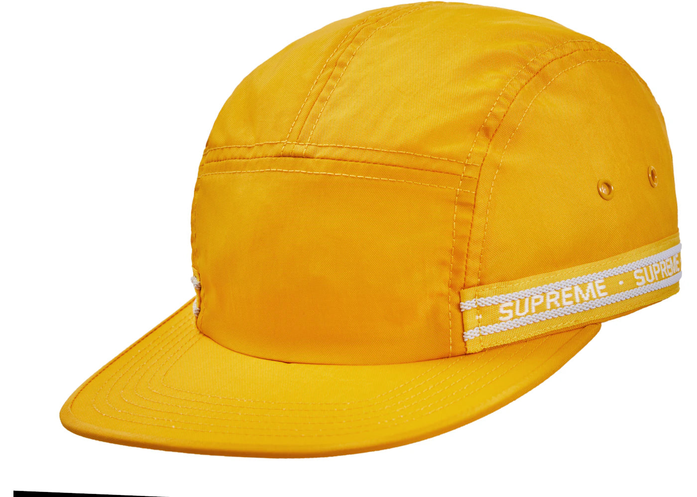 Supreme Tonal Tape Camp Cap Yellow