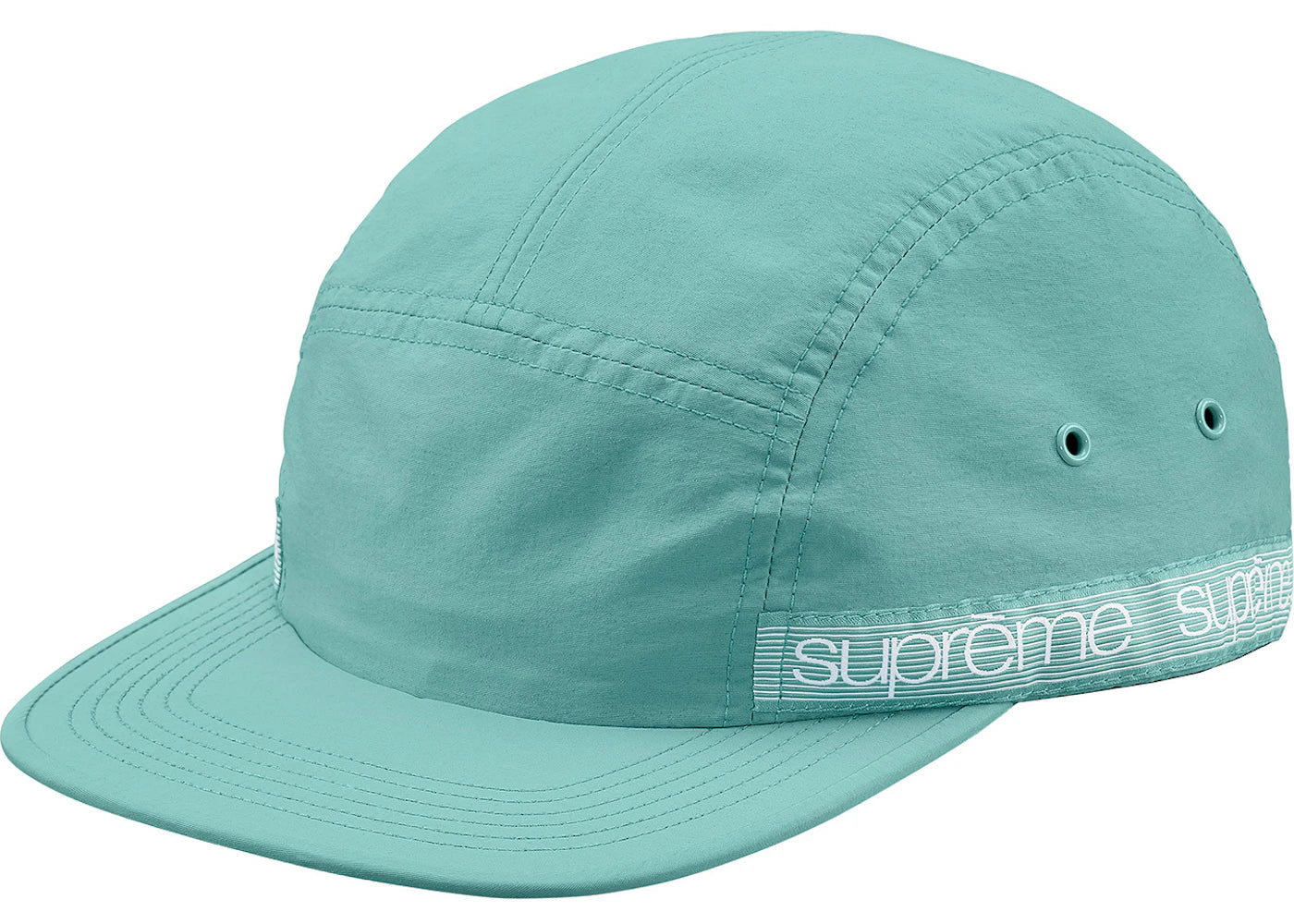 Supreme Tonal Taping Camp Cap Pale Green