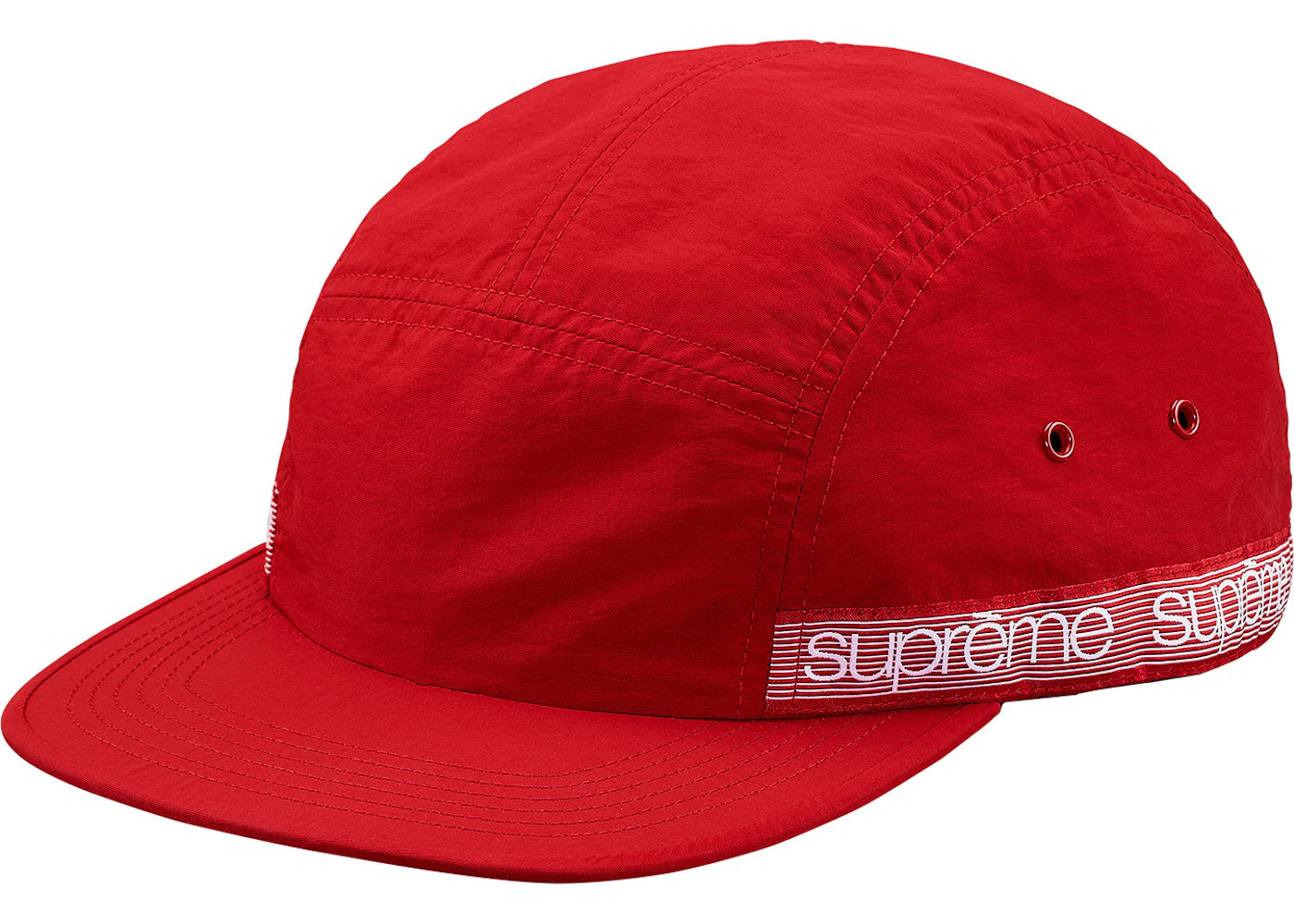 Supreme Tonal Taping Camp Cap Red