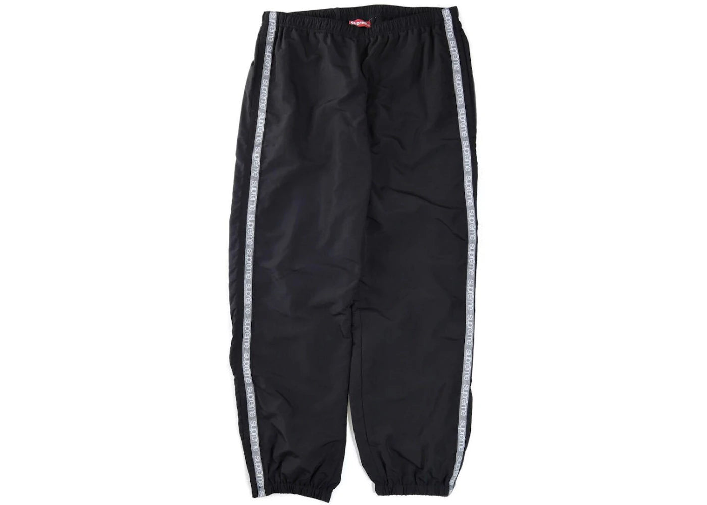 Supreme Tonal Taping Track Pant Black
