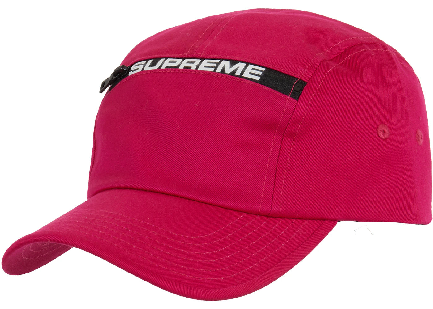 Supreme Top Zip Camp Cap Magenta