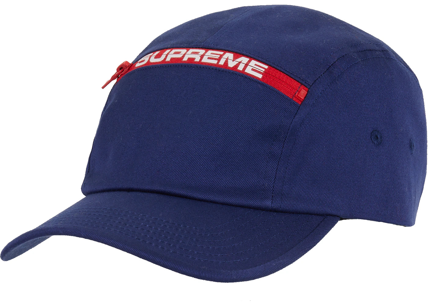 Supreme Top Zip Camp Cap Navy