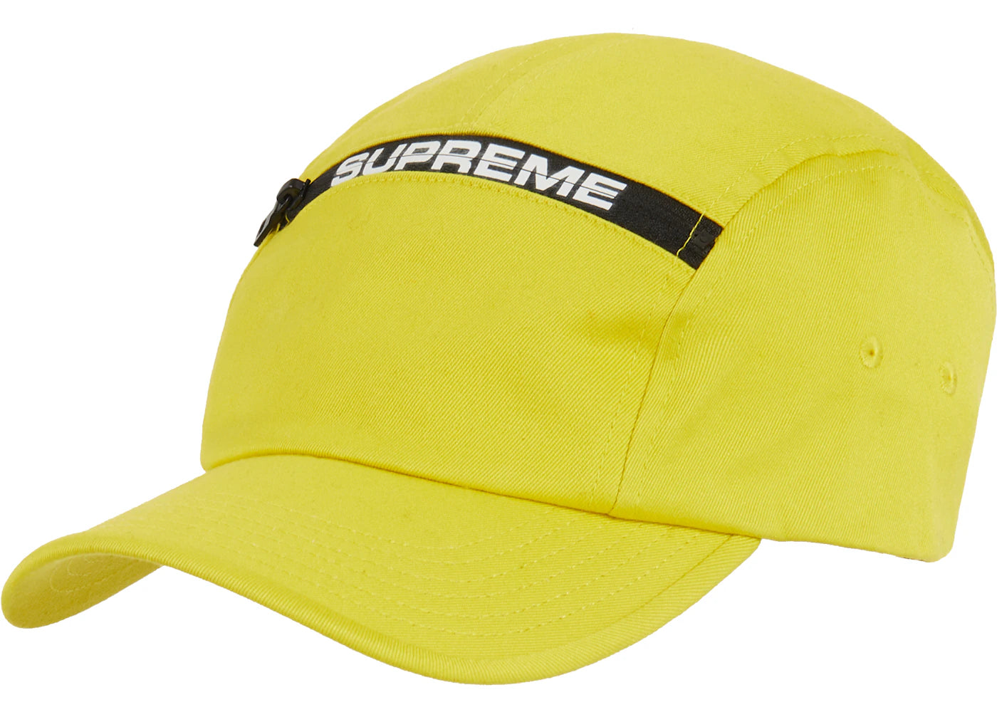 Supreme Top Zip Camp Cap Yellow