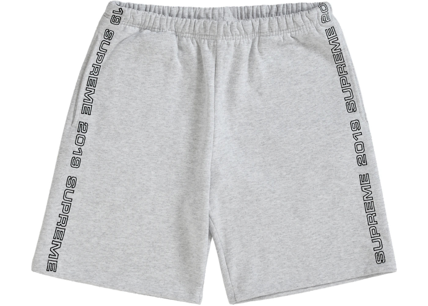 Supreme Topline Sweatshort Ash Grey
