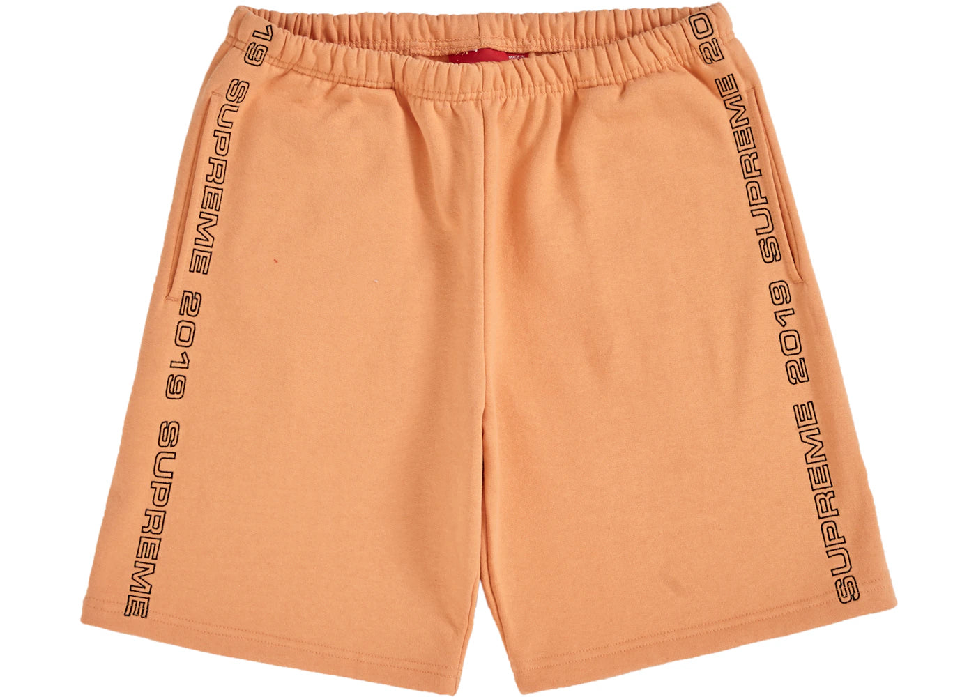 Supreme Topline Sweatshort Pale Orange