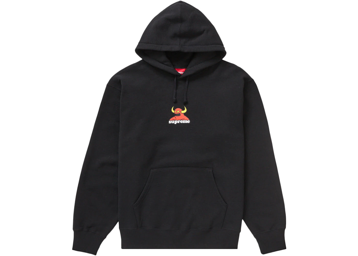 Supreme Toy Machine Hooded Sweatshirt Black