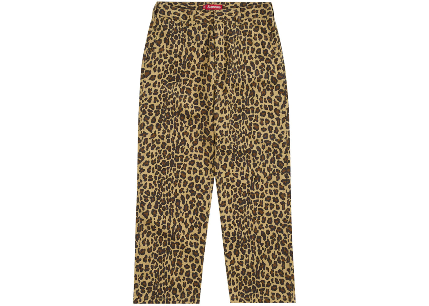 Supreme Toy Machine Work Pant Leopard