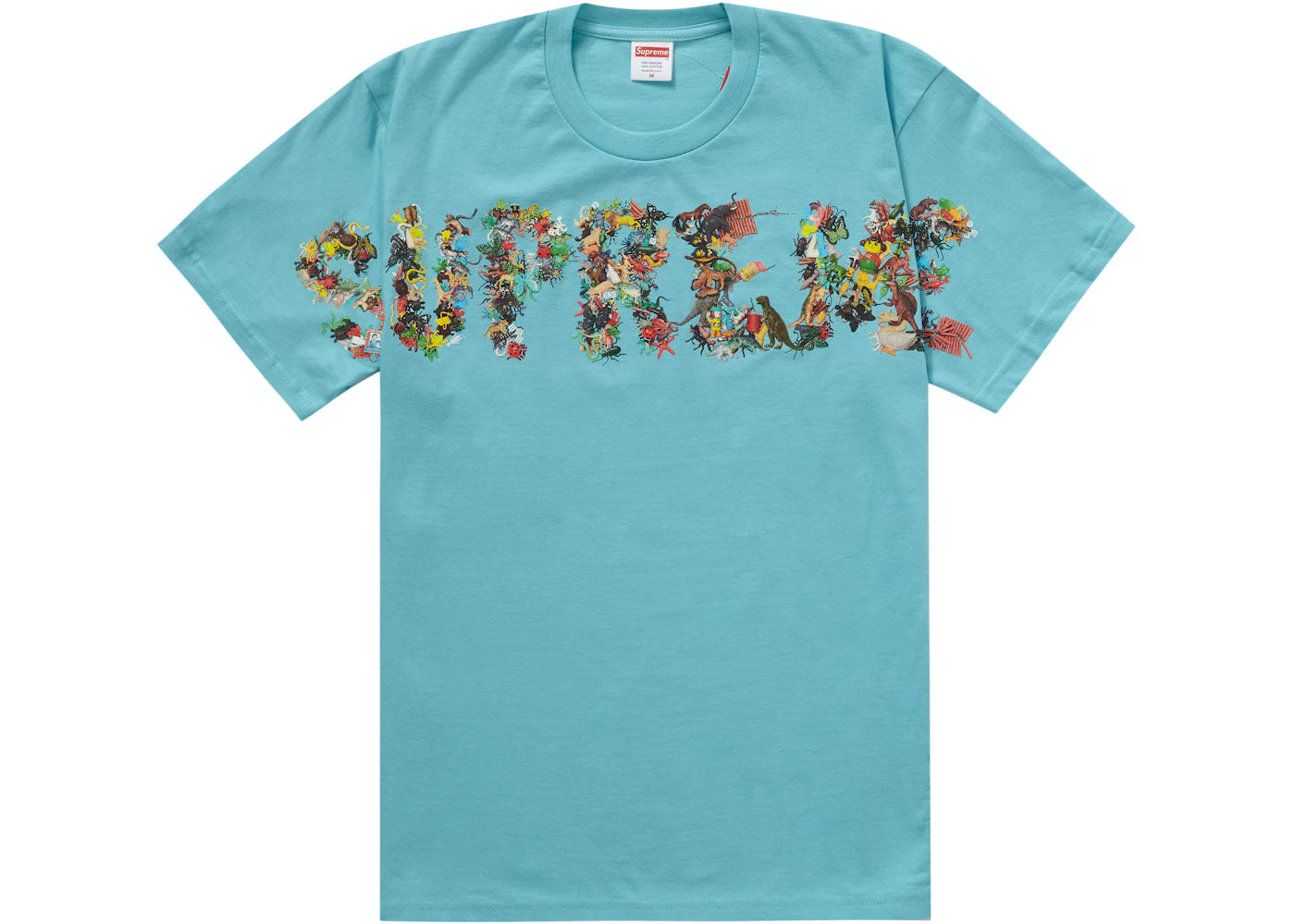 Supreme Toy Pile Tee Light Teal